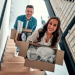 Moving a young couple